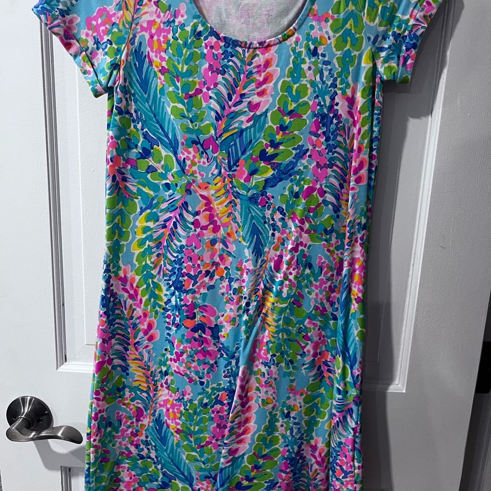 Colorful Floral Print Dress